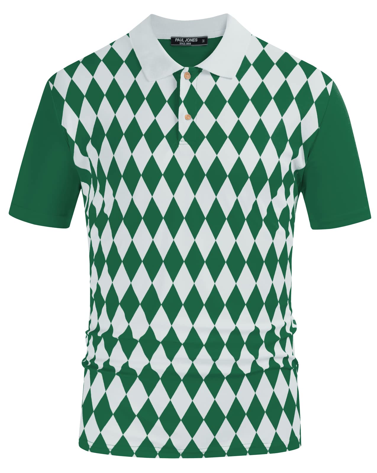 Mens Polo Shirt Short Sleeve Performance Golf Polo Shirts Daily CasualWear