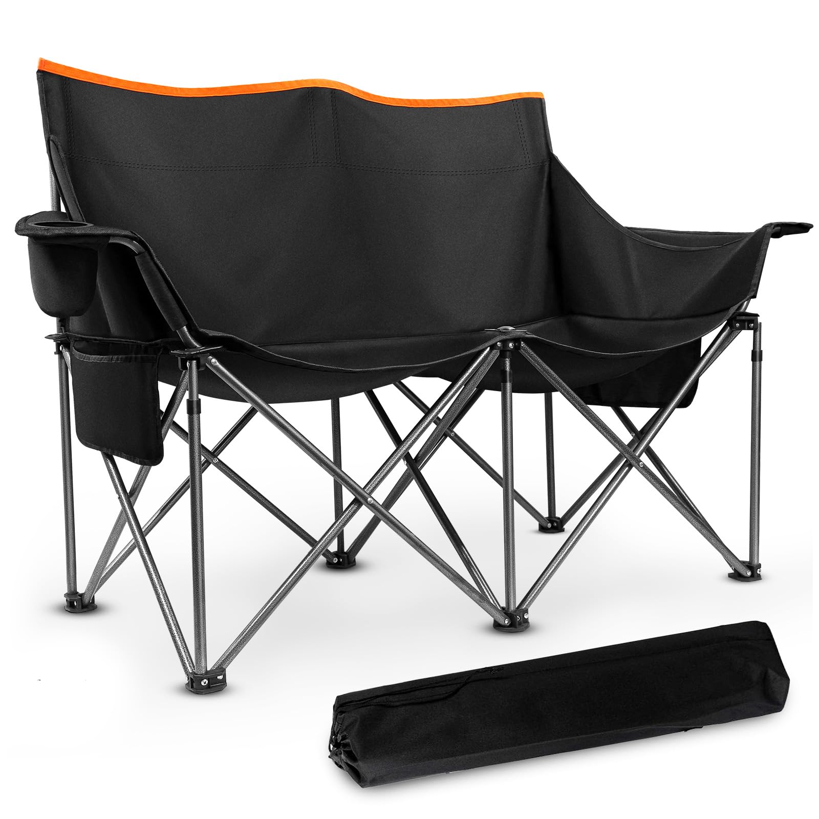 PalProt® Camping Chair 2 Person Loveset
