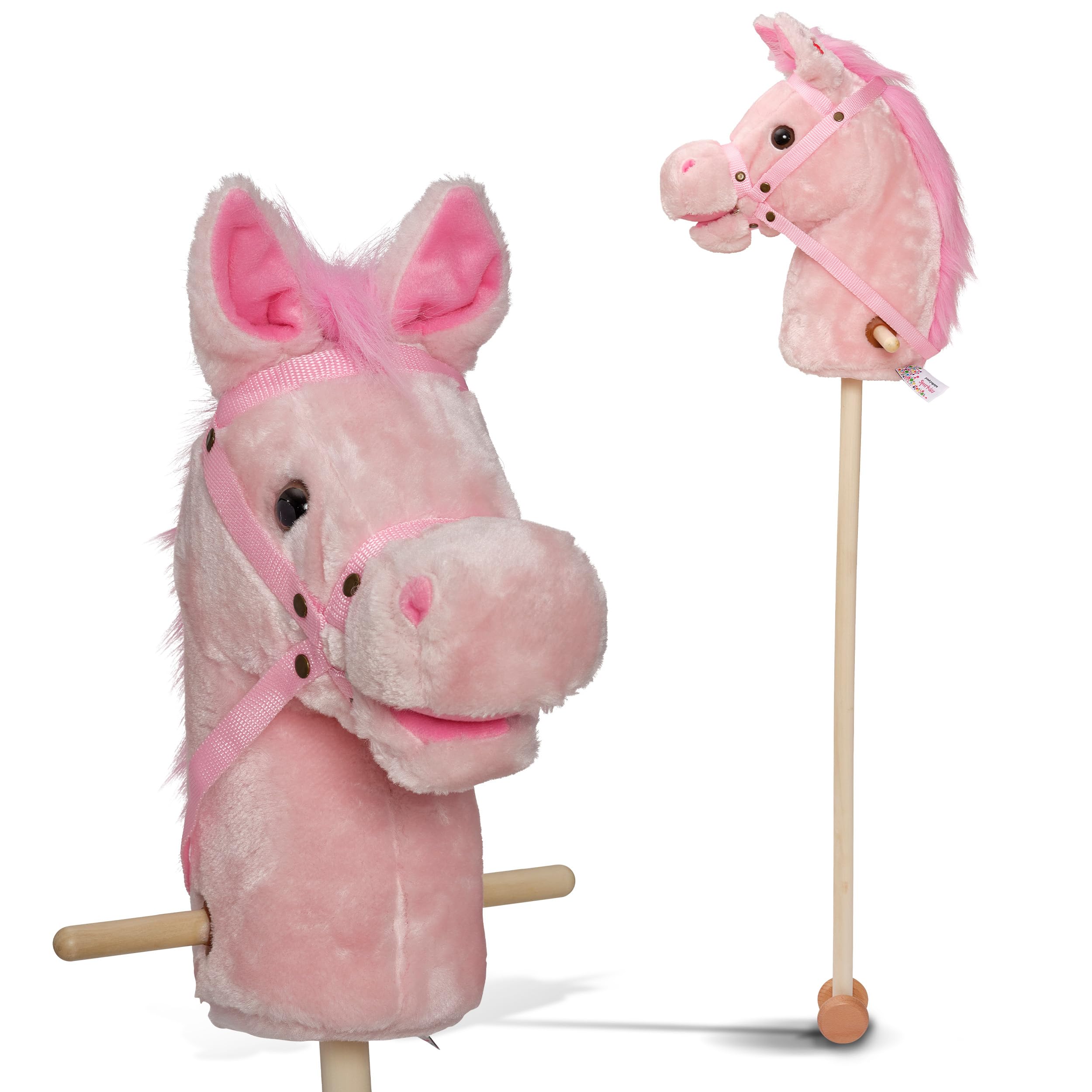 Hobby Horse Set Toeletta Cavallo Per Bambine – 8 Pezzi In Custodia Rosa, Gioco Di Cura E Pulizia