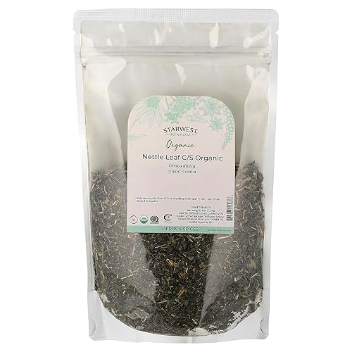 Miniatura 2 de Starwest Botanicals Té orgánico de hoja de ortiga, cortado y tamizado, 4 oz (113.4 g)