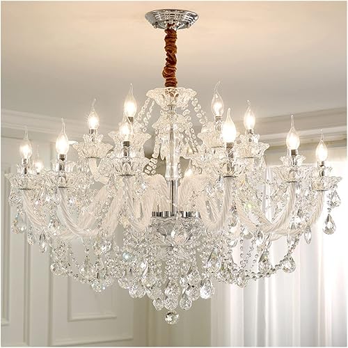 Miniatura 4 de Candelabros de cristal modernos, colección de decoración del hogar, candelabros ligeros, candelabros de cristal, lámparas de comedor para dormitorio