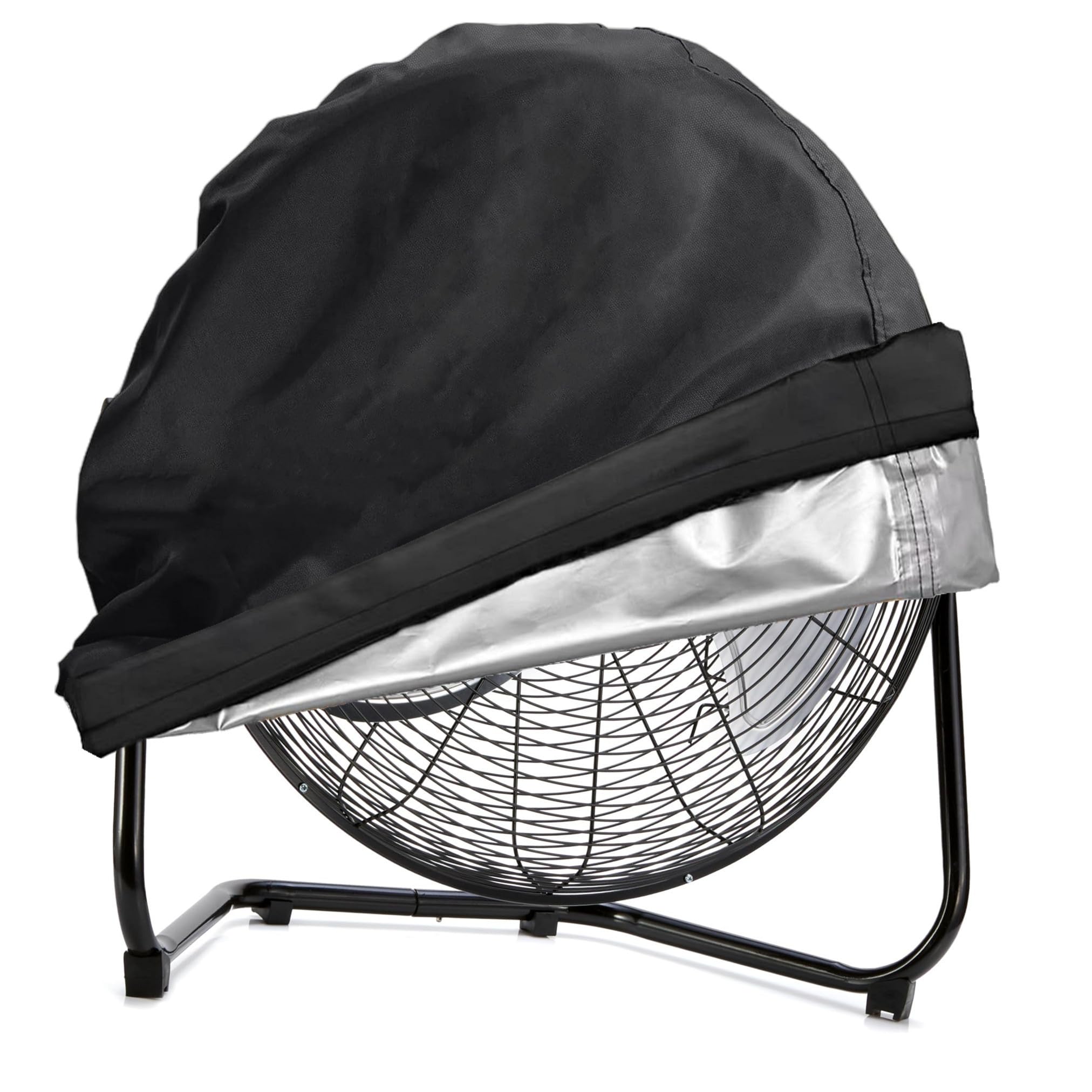 Cubierta de ventilador de piso para almacenamiento de ventiladores de piso de 18 a 20 pulgadas, cubiertas impermeables contra el polvo para ventiladores industriales de piso de 18 a 20 pulgadas de