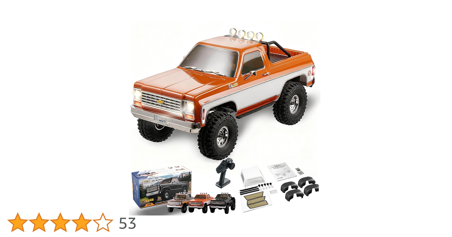 Amazon.co.jp: FMS 1/10 RC クローラー FCX10 Chevy K5 Blazer