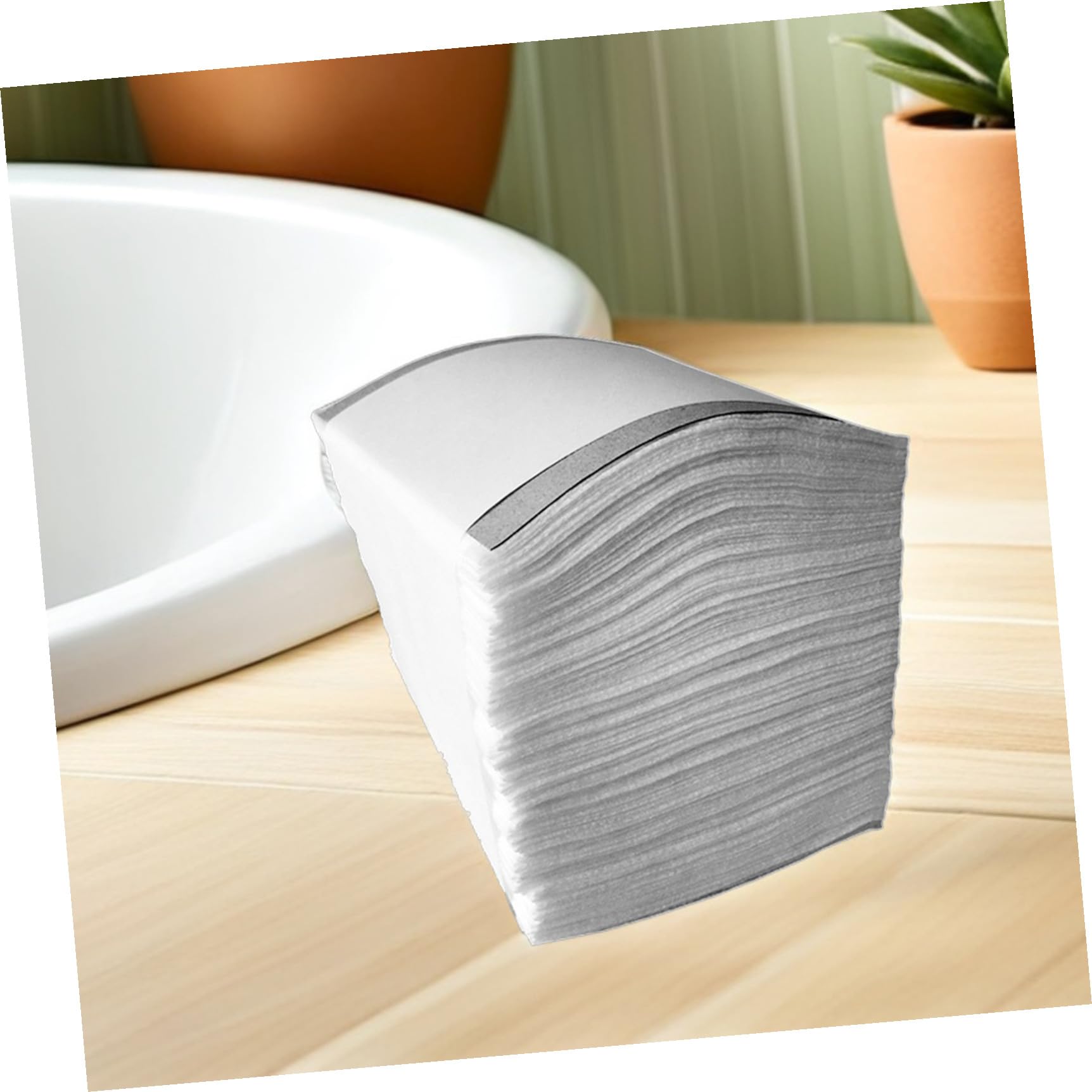 Toyvian Strisce Struccanti Non Tessute 300 Pezzi Leggeri e Assorbenti per Viso, per Applicazione Domestica e Centri Estetici