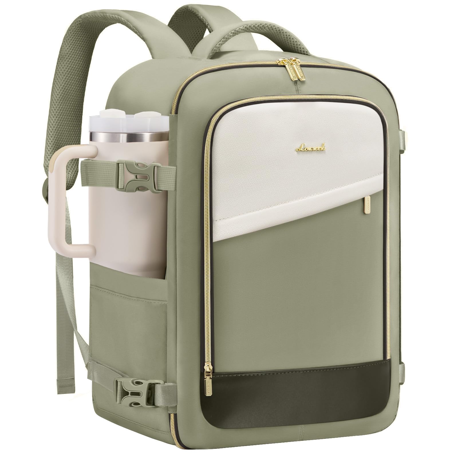 LOVEVOOK Ryanair Handgepäck 40x20x25, 20L Travel Handgepäck Rucksack für Damen und Herren, Ryanair Rucksack Mit Anti-Diebstahl Tasche, Reiserucksack Cabin Bag für Eurowings, Wizz Air