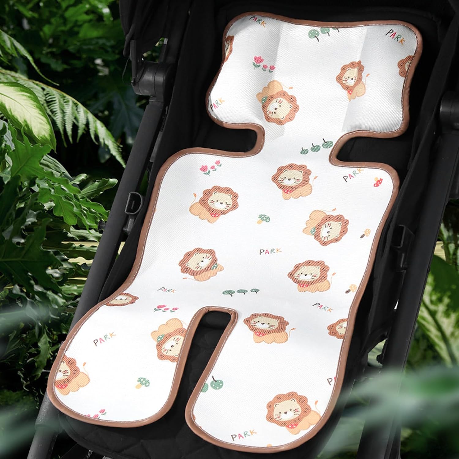 Baby Pram Cushion Toddler Pushchair Seat Liner Cooling Pad for Baby Pram Carriage Breathable Cushion