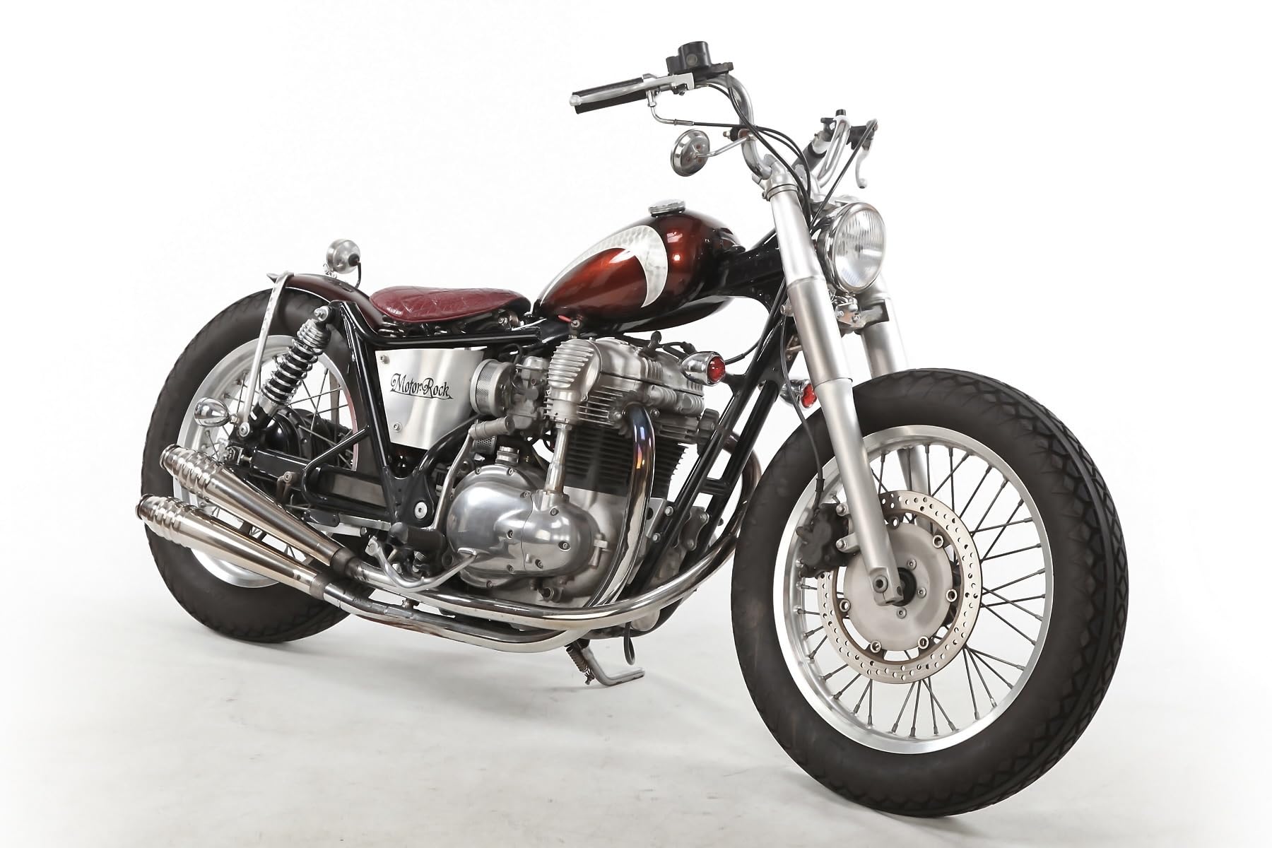 Amazon | MOTOR ROCK W650/400用 フロントフォークカバー