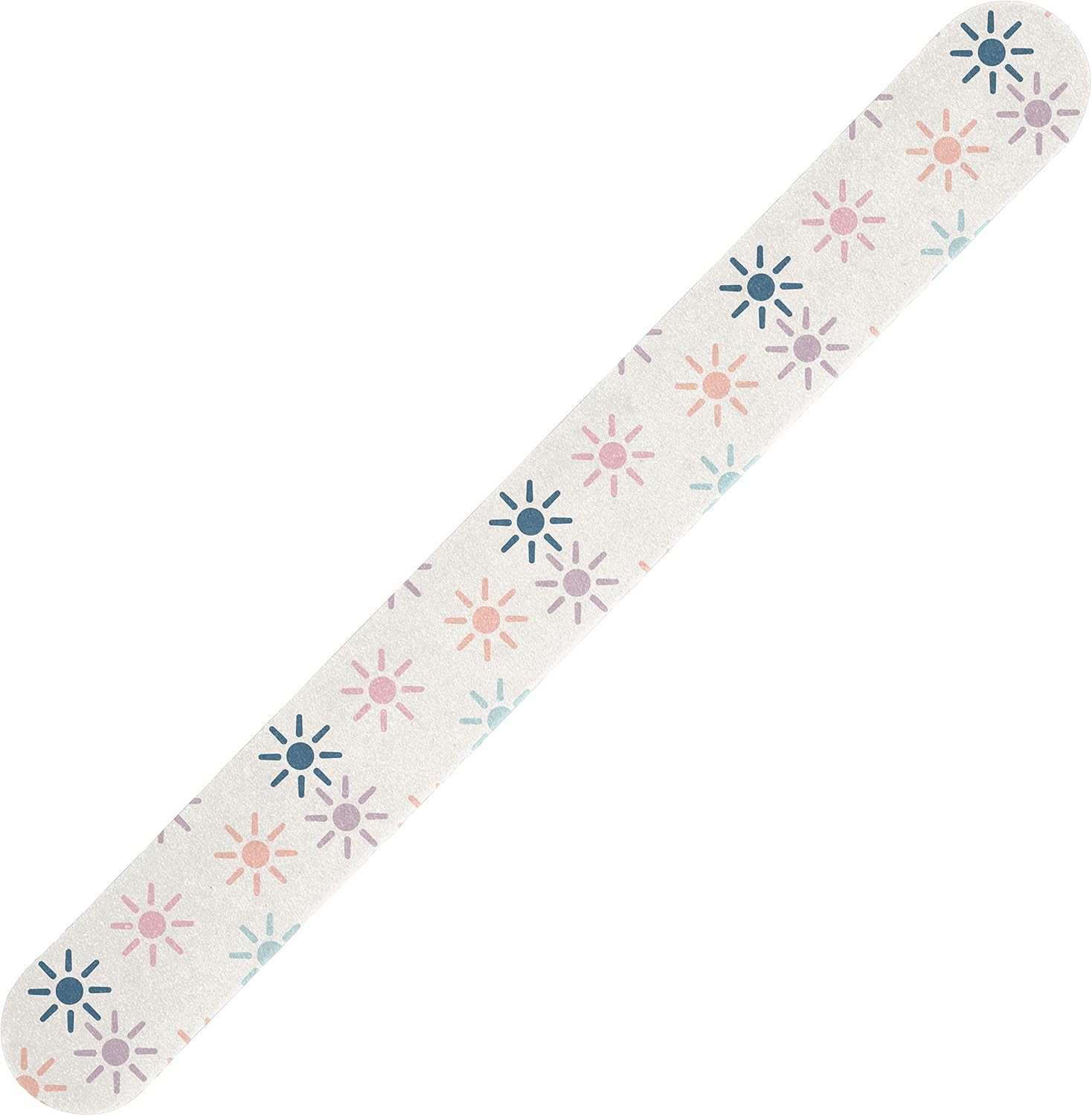 Karma, Colorful Emery Board Double-Sided, 180/120 Grit Nail Files, Rainbow image 2