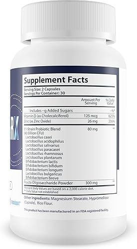 Miniatura 2 de Probiotic Proflexia Rx - Fórmula masculina - Nuestra mejor fórmula masculina con prebióticos y más de 40 mil millones de UFC de probióticos - Apoya