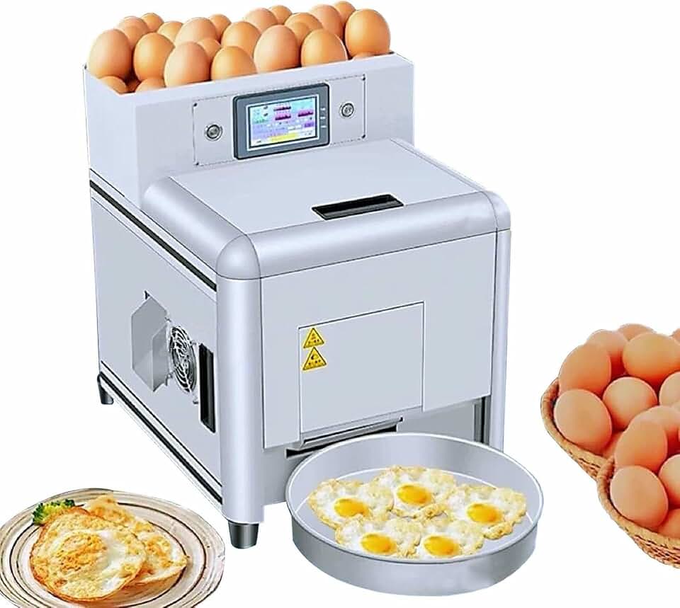 Egg Frying Machine, Commercial Tortilla Machine, Totally Au Tortillas, 3 Cooking Levels, Smart Touch Screen, Non -String
