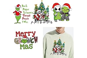 Heat Transfer Sticker: Green Hair Monster