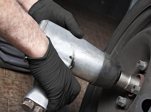 Miniatura 5 de Adenna PHM915 Phantom - Guantes de látex sin polvo, de 6 mil, grado médico, color negro, mediano, caja de 100 unidades