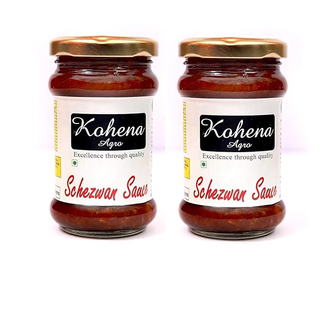 Kohena agro SCHEZWAN Sauce ( 200 G )-Pack of 2
