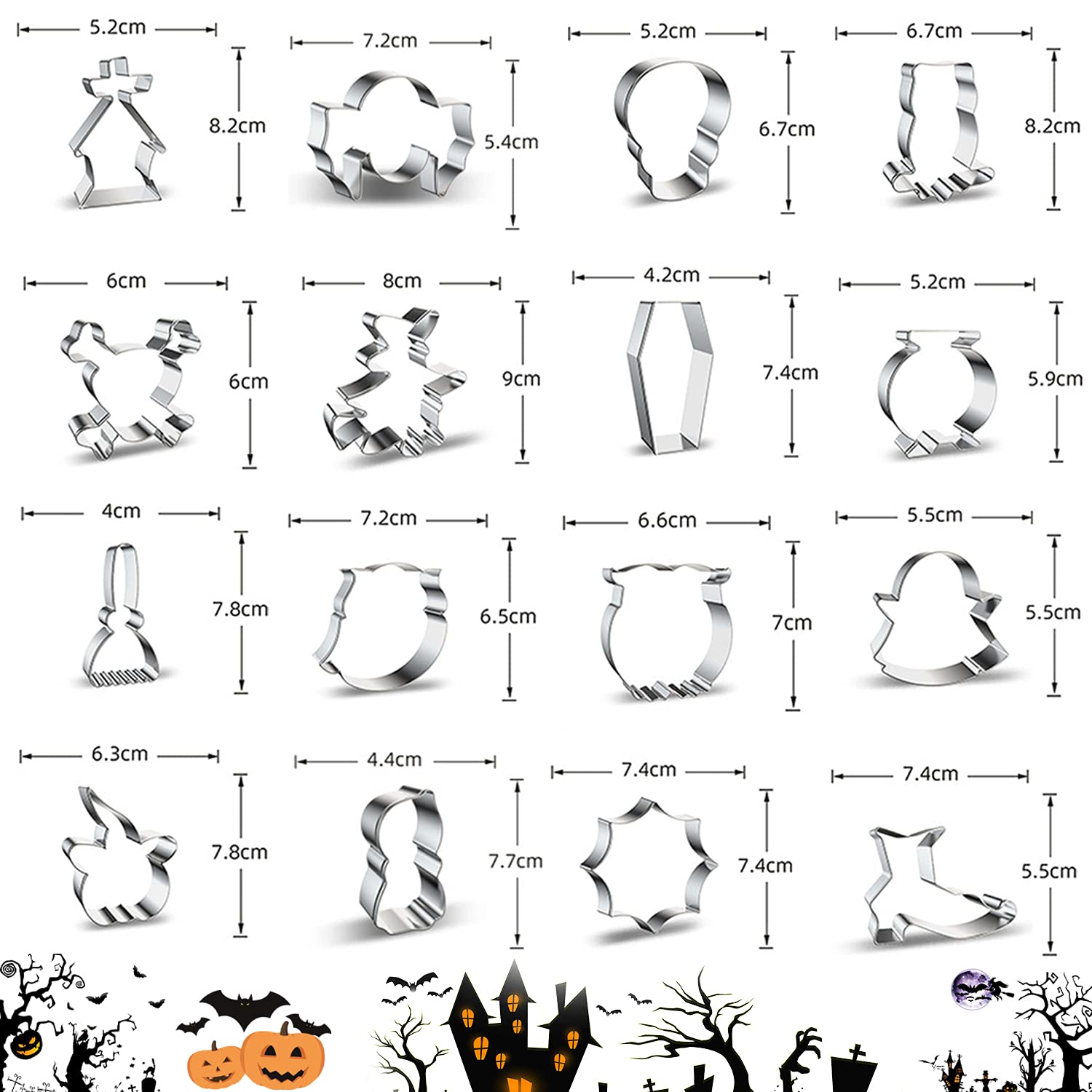 3-teiliges Steampunk Ausstecher Set - Uhr, Zylinderhut & Zahnrad Für Kekse & Deko