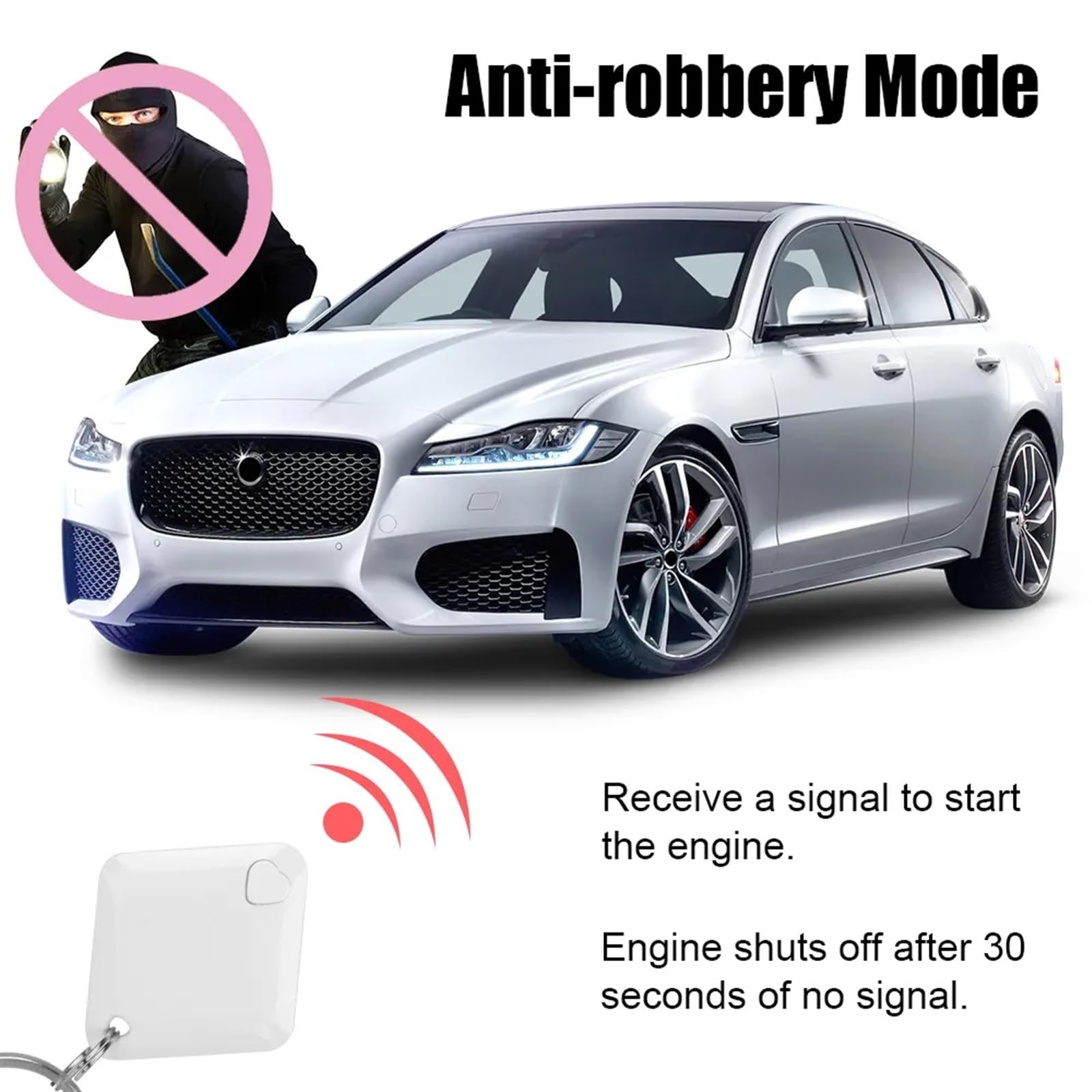 Immobilizzatore for auto 12V RFID Blocco motore Fusibile Relè Isolatore Dispositivo antifurto Veicoli wireless Accessori moto