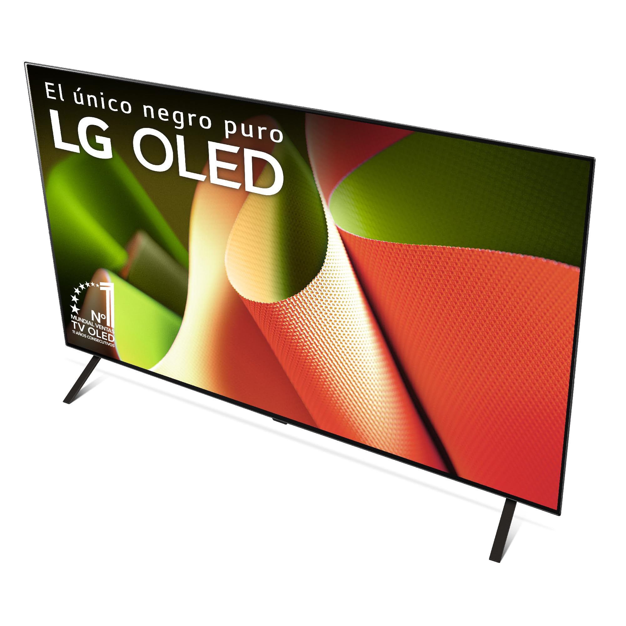 LG OLED55B46LA, 55", OLED 4K, Serie B4, 3840x2160, Smart TV, WebOS24, Procesador a8, Dolby Vision, Dolby Atmos, TV Gaming, 120 Hz, AMD FreeSync, Negro