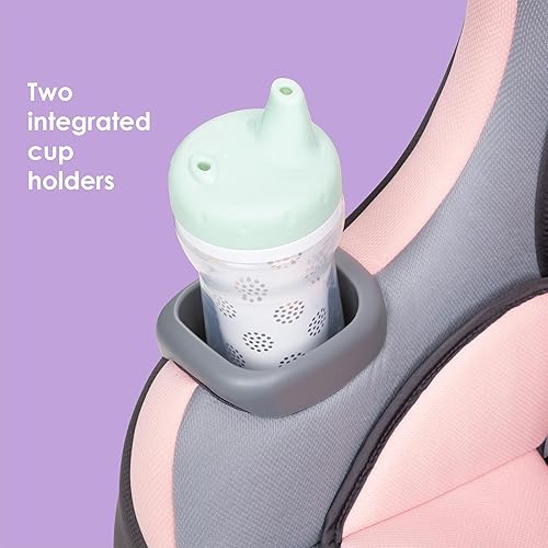 Miniatura 10 de Baby Trend Trooper Slim - Asiento convertible 3 en 1, color rosa cuarzo