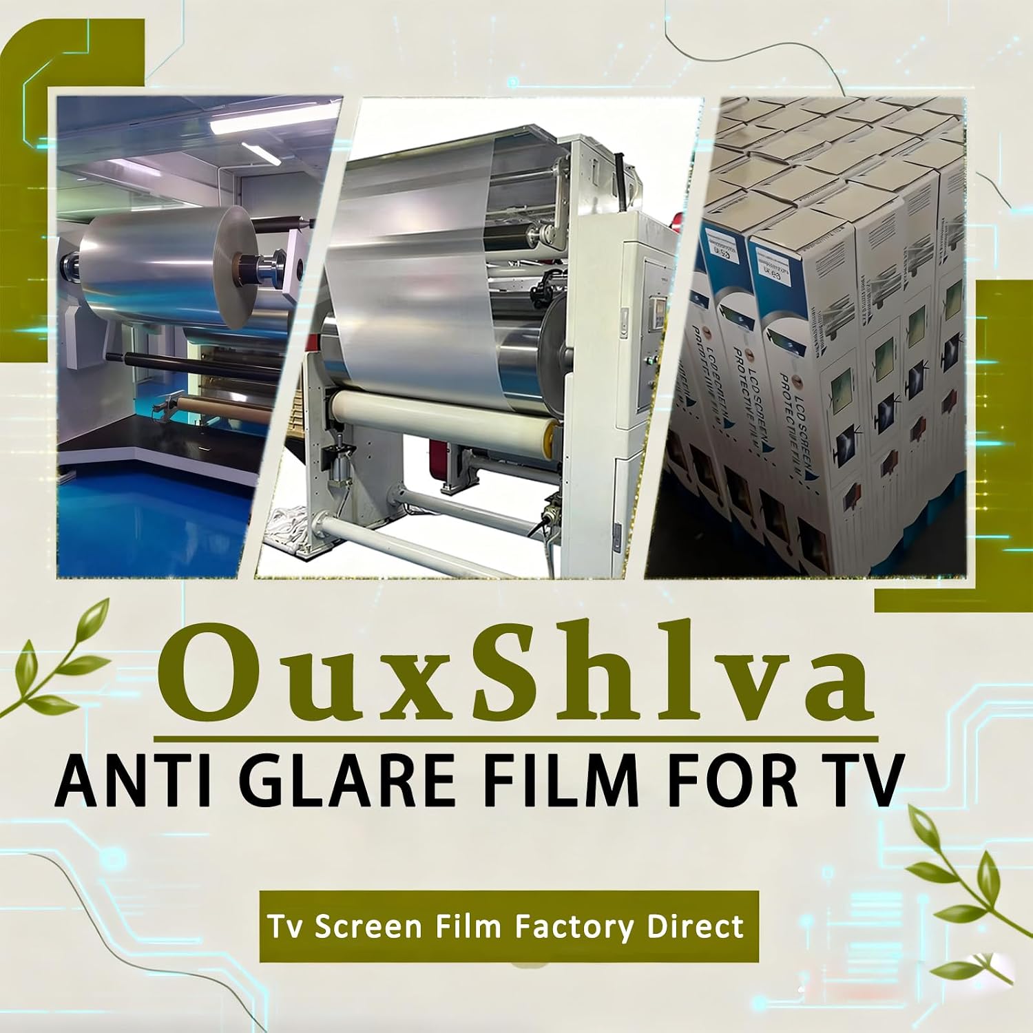 75-85 Inch Uv Protection Tv Screen Protector Tv Anti Glare Film Filter