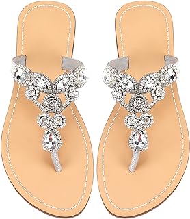 ladies flip flops with bling