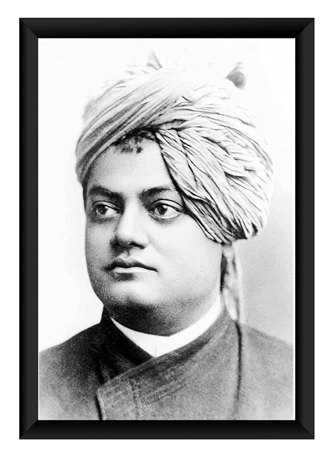Cornice Portafoto Zig Zag Swami Samarth – Media (24x34 Cm) Per Parete O Tavolo, Con Vetro Acrilico