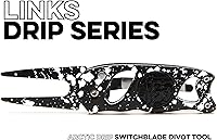 Vista 2 de Links Golf Herramienta de divot de golf con botón emergente plegable y marcador de bola de golf magnético - Herramienta de divot de golf patentada