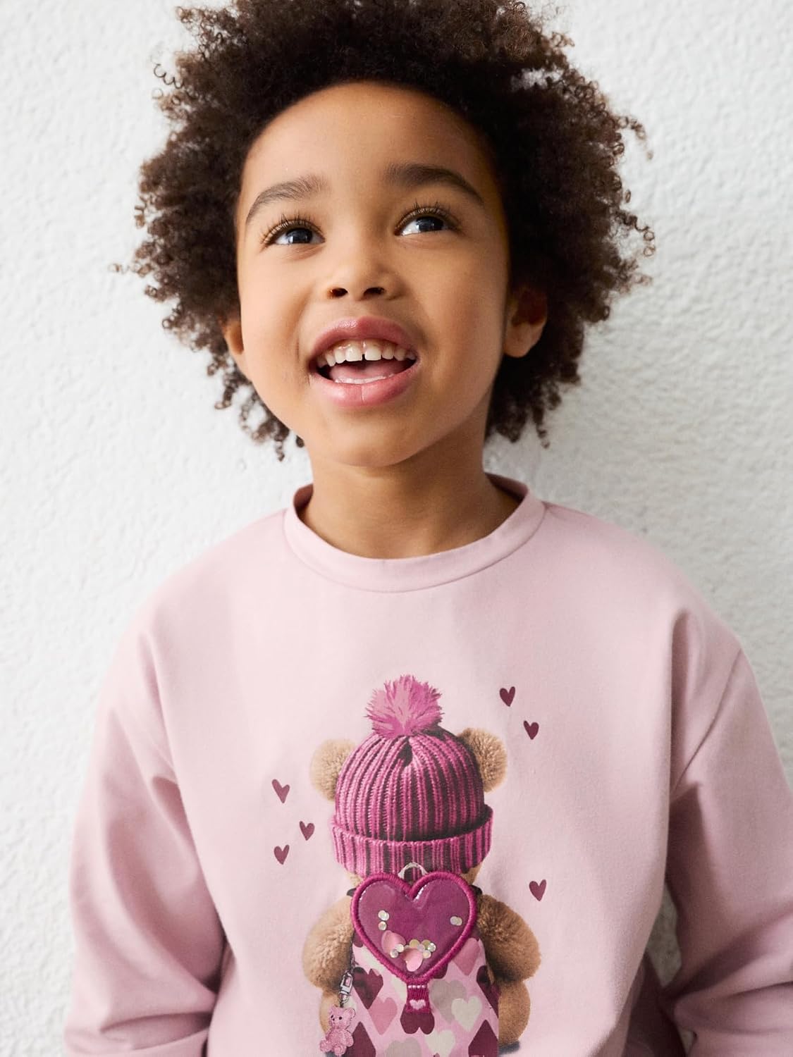 Mayoral L/s t-Shirt for Girls Mauve