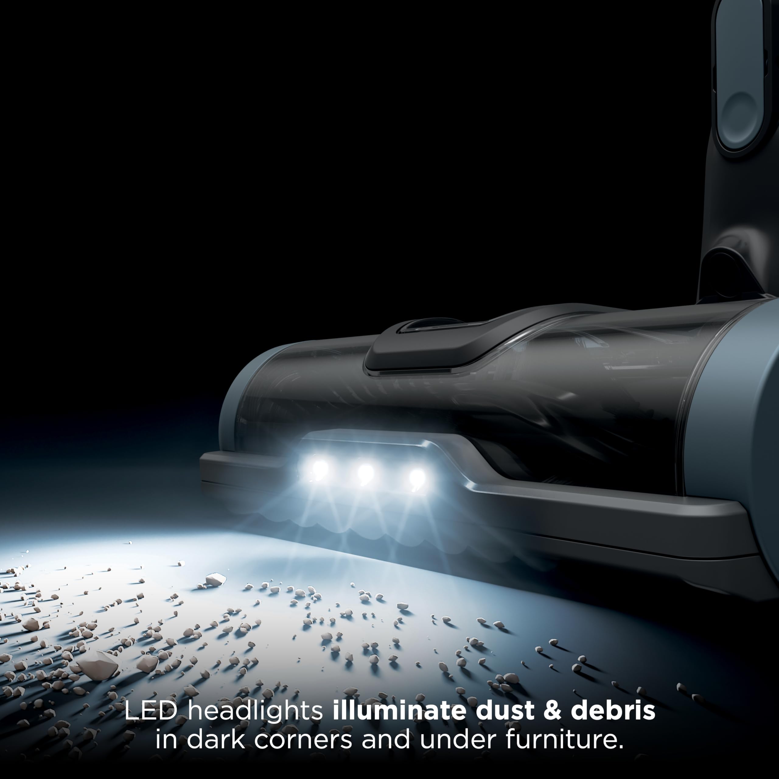 Shark | Pet Cordless Vacuum Cleaner | LED Headlights | Removable Handheld Vacuum for Pet Hair | Crevice Tool & Pet Multi-Tool Included | 40min Runtime | For Carpet & Hard Floors | Grey | IX141: Stick