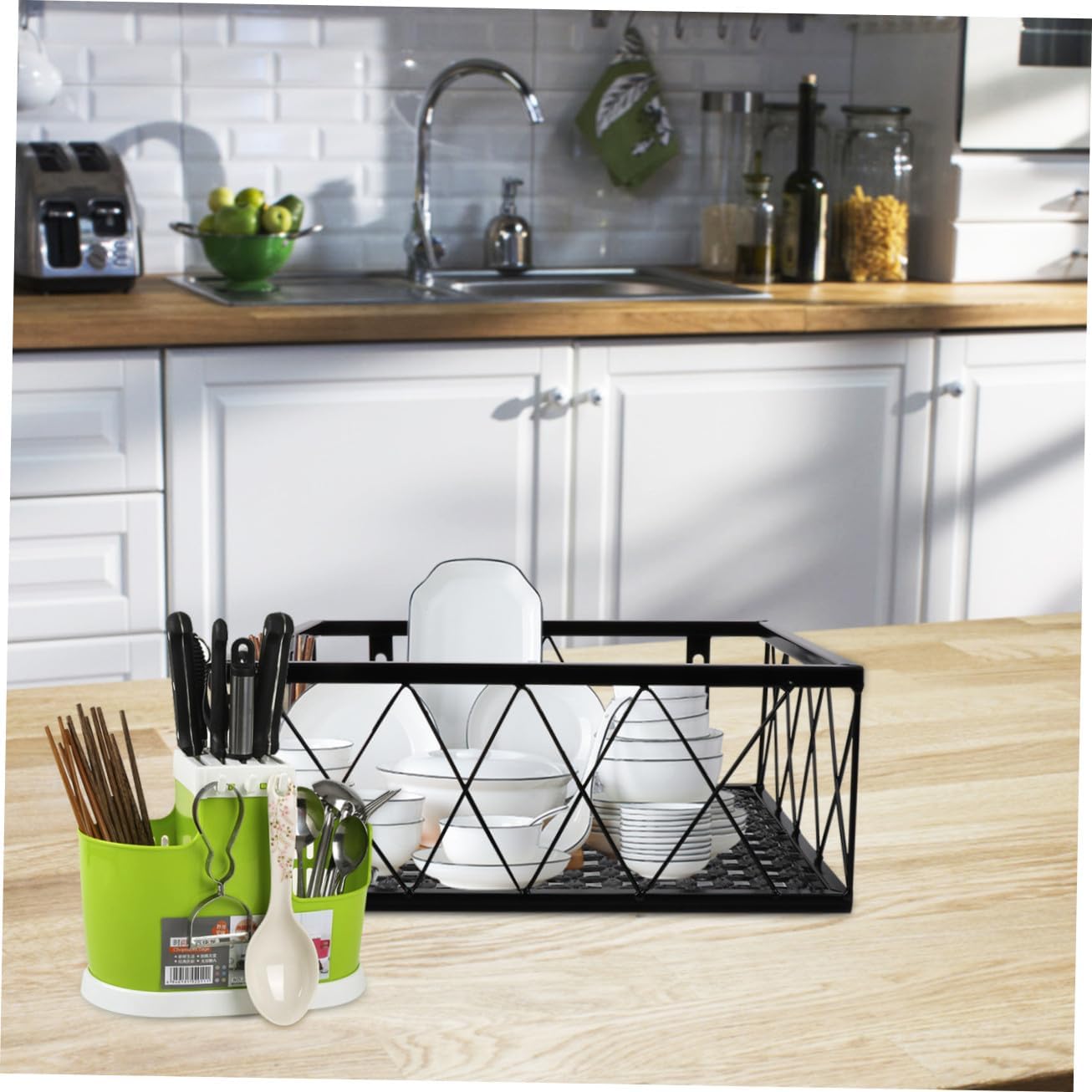 Wall-Mounted Pot Rack Hanging Plant Shelf for Balcony Kitchen Home Decor