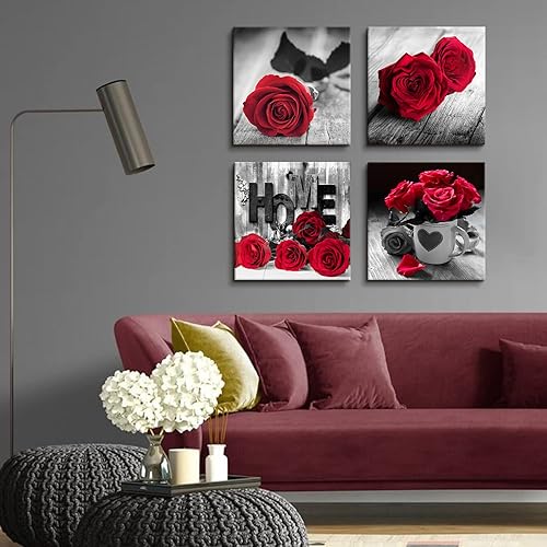 Miniatura 23 de Arte de pared de naturaleza con plantas verdes, decoración de pared de hojas botánicas tropicales, impresiones en lienzo para dormitorio, Hoja