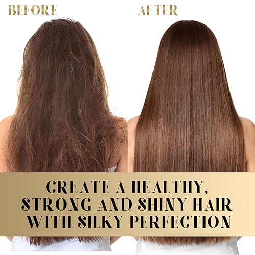 Miniatura 6 de Nuspa - Juego de champú y acondicionador de aceite de argán marroquí natural orgánico sin sulfato - Tratamiento seguro del color protección UV