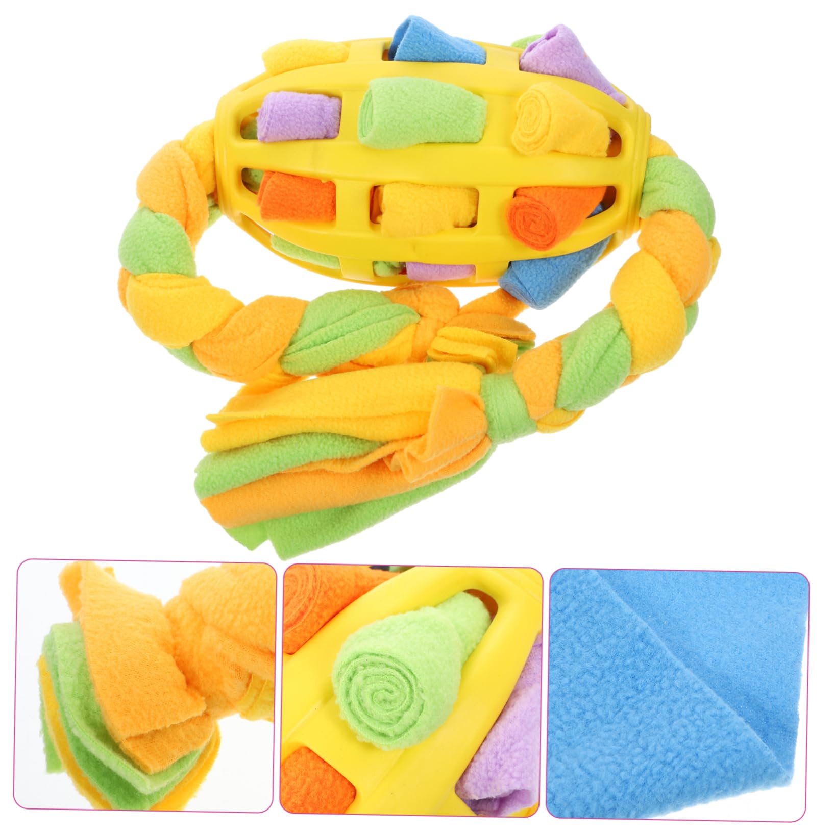 INOOMP 4piezas Juguete Interactivo para Perros Dispensador De Comida Bola De Olfateo Estimulante para Cachorros y Perros para Enriquecimiento y