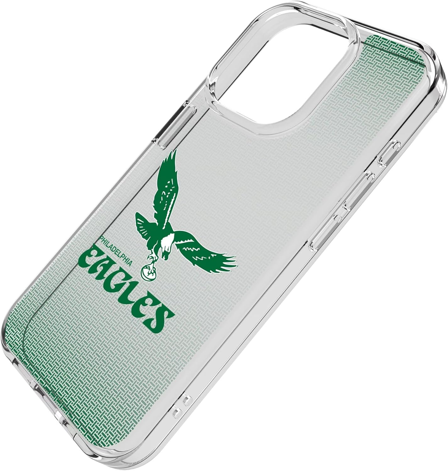 Keyscaper Philadelphia Eagles Linen Logo Clear Case for iPhone