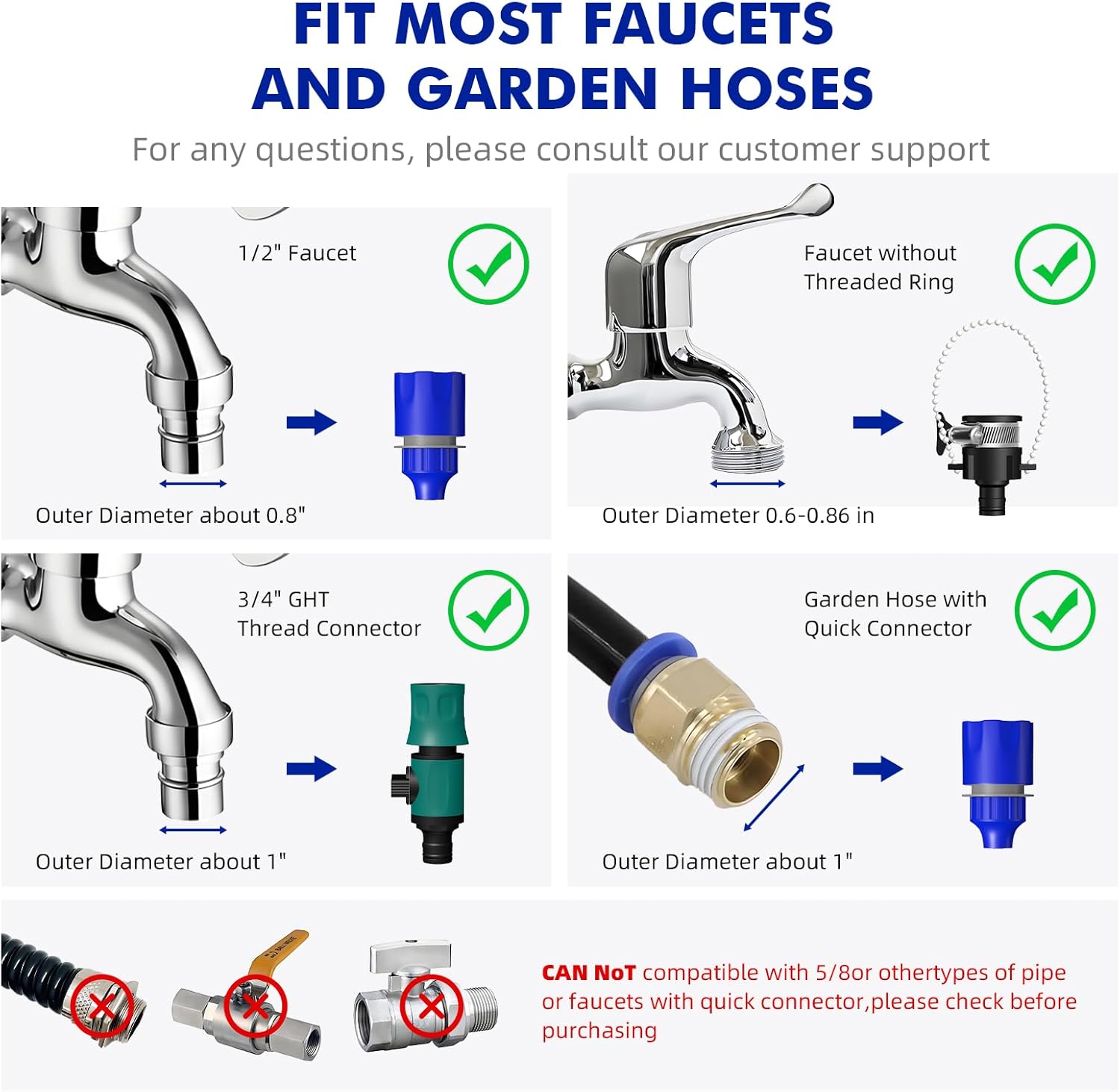 20FT Solar Panel Cleaning Brush and Pole, Cleaning Kit with 5-20FT Telescopic Pole, Accompanied by an Extension Pole and Soap Dispenser, Ideal for Snow Removal, Windows, Boats, RVs, Decks