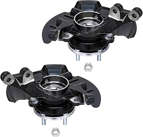 Miniatura 3 de Detroit Axle - 2 nudillos de dirección delanteros para Hyundai Elantra 2007-2012 - 2011-2012 [Solo hatchback] - Nudillos laterales del conductor y