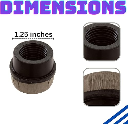 Miniatura 3 de Swimables Tapa de pantalla de piscina compatible con filtro de piscina Pentair Clean and Clear y filtros Quad DE 190106Z  Fabricado con malla de