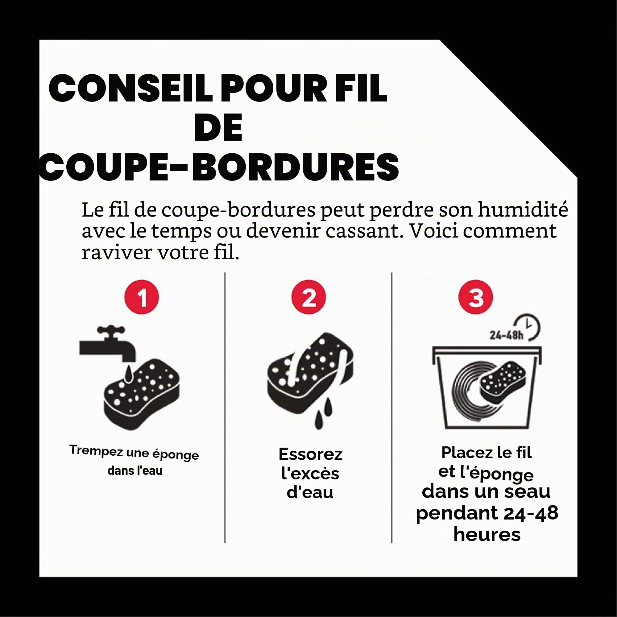 Oregon Fil de débroussailleuse Résistant à la chaleur 2.5mm, Coupe herbes hautes, mauvaises herbes, végétation dense, compatible avec modèles standards, 2.5mm x 81m (545819)