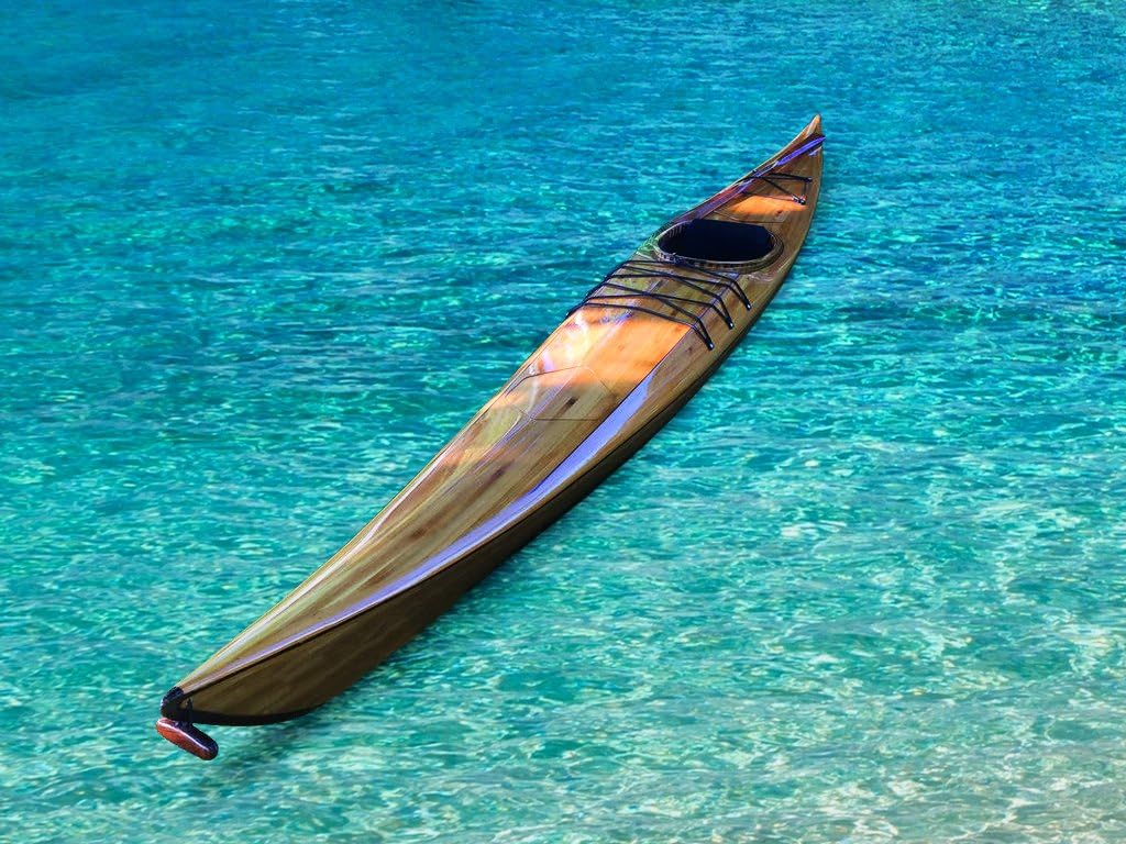 Cedar Strip Wood Kayak Plans DIY Kayaking Water Sports Homemade Build Your Own