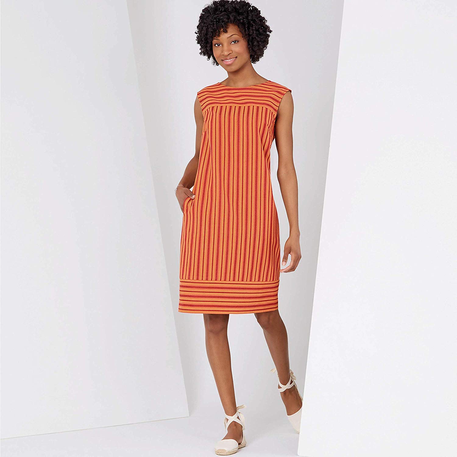 Patron Couture Robe New Look UN6619A - Taille 34 à 46 - Modèle Débutant