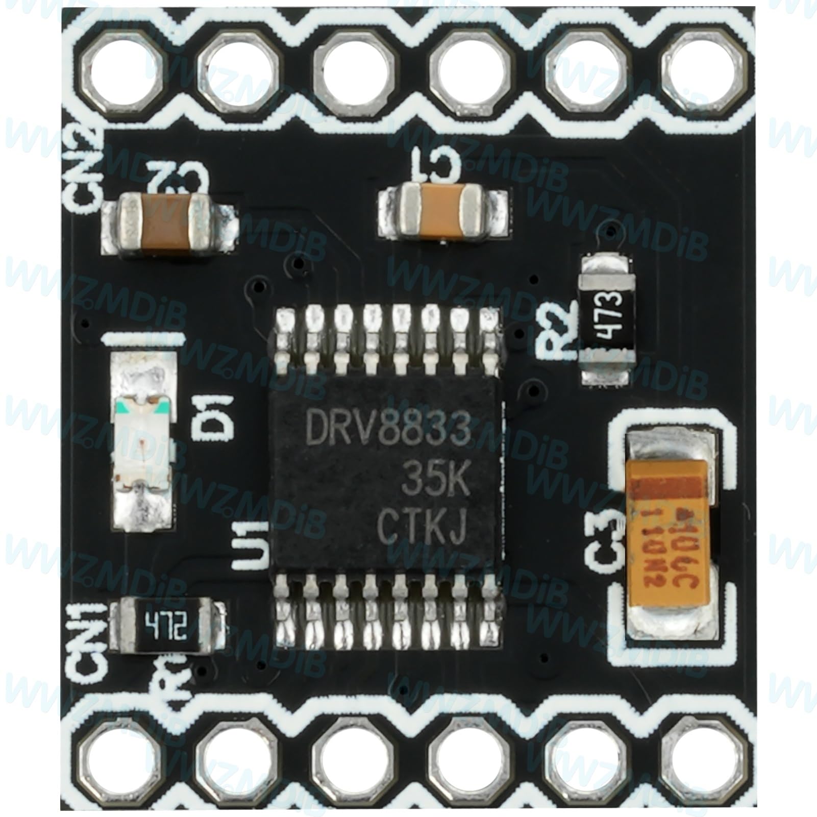 Amazon.co.jp: WWZMDiB DRV8833 DCモータードライバーコントローラー