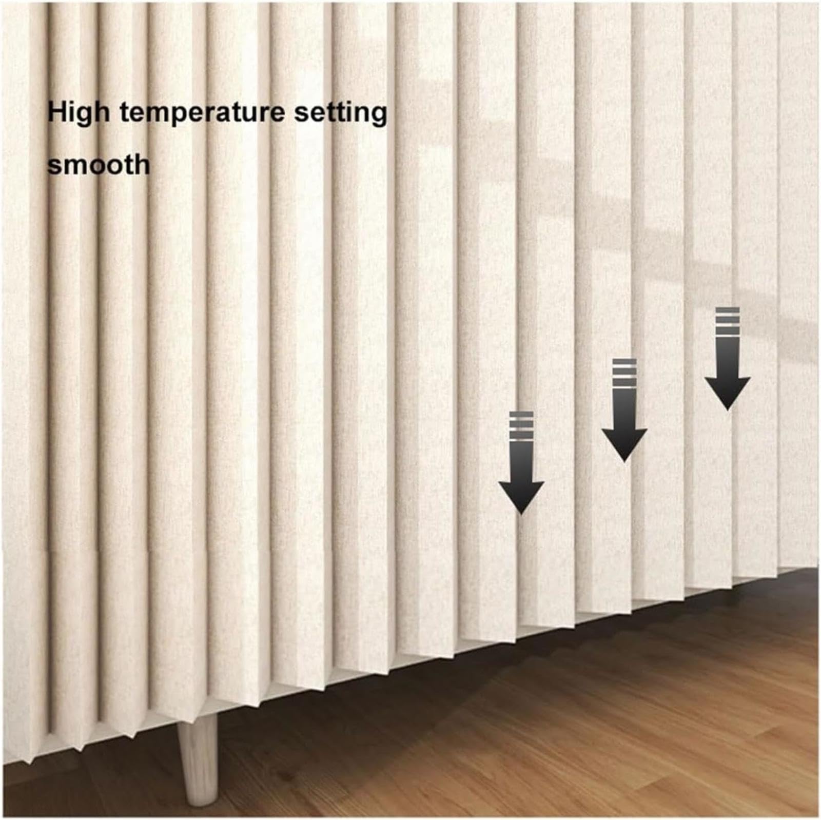 Schrankvorhang,Schrank Vorhang Mit Schiene Staubdichter Vorhang Für Regaleselbstklebend Vorhang Für Regal Schrankvorhänge Küche Blackout Curtains,Beige-H70cm/W170cm