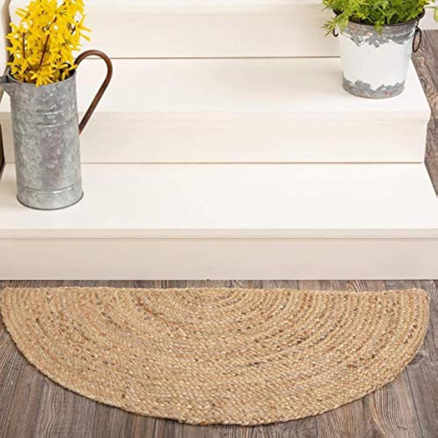 Amazon.com: NAND NANDINI Indian Handmade Natural Jute Front Door Rug ...