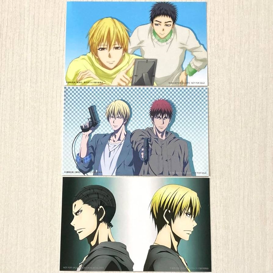 非売品 黒子のバスケ ドラマCD エンドカード お纏めセット バラ