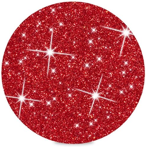 Miniatura 8 de Juego de 4 manteles individuales dorados con purpurina dorada para cocina, lentejuelas con purpurina, manteles individuales para niños, manteles