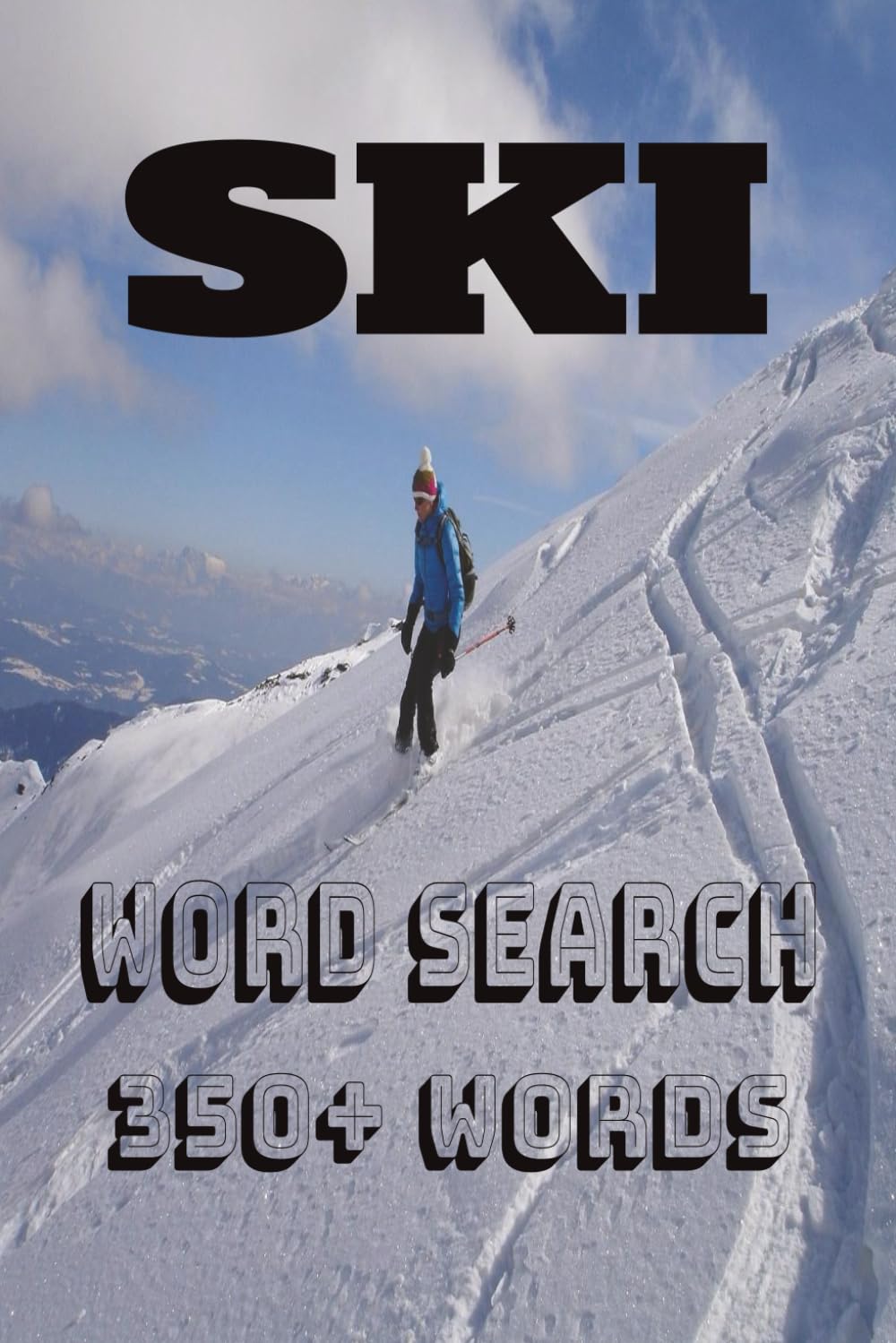Ski Word Search: Word search puzzle related to ski and winter
