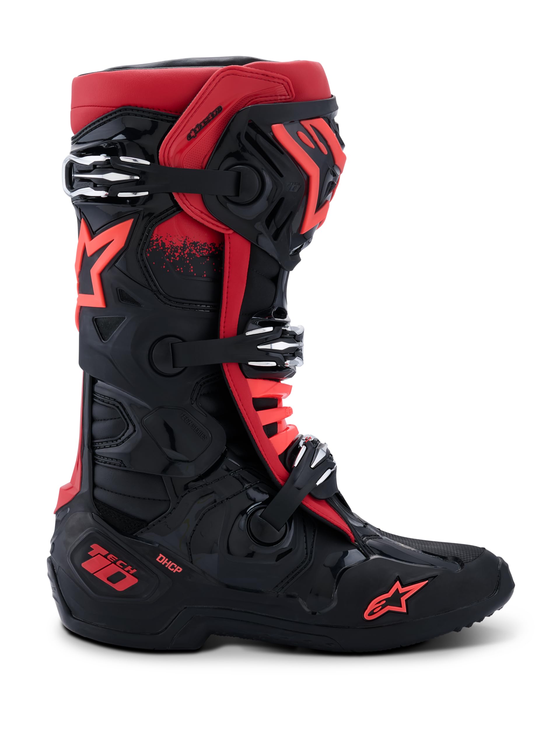 Alpinestars Tech 10 Dark Grey Blue Red Fluo Boots buty