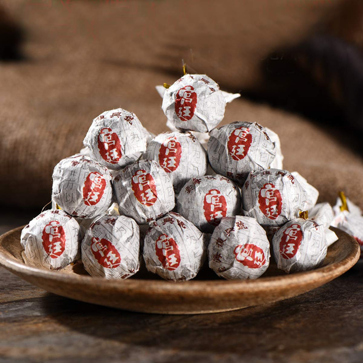 50g-500g Puerh Schwarztee Gekochter Tee Puer Tuo Cha Erstklassige Mini Auster Yunnan (500g)