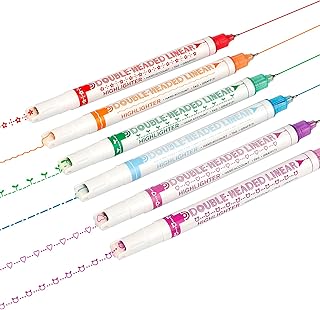 Dual Tip Curve Highlighter Pen Set,6 Color Curve Pens Highlighters Flownwing Flair Pens That Make Designs,curve Highlighter Pen Journal Planner Pens For Art Office School Supplies