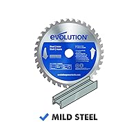 Vista 47 de Evolution Power Tools - Hoja de sierra de corte (acero inoxidable)