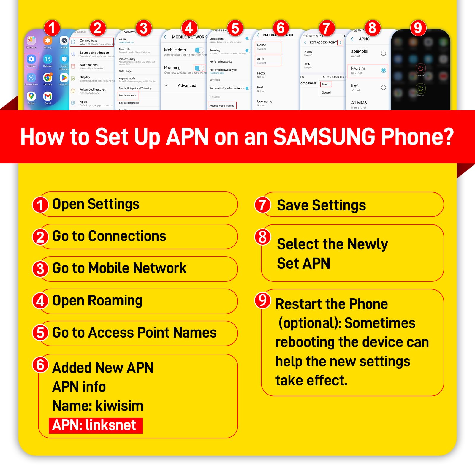 KiwiSIM Prepaid SIM Card Support for AT&T, T-Mobile and Verizon Network, Data SIM Card 4G LET for Unlocked Cellular Security Camera/Router/Mobile WiFi Hotspot, No Contract(Activate Needed) - Image 7