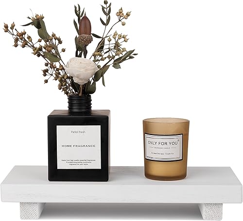 Miniatura 20 de zoocatia Pequeño Soporte de Bandeja de Madera con Pedestal para Decoración de Baño de Granja, Soporte Decorativo de Madera con Altura para Jabonera